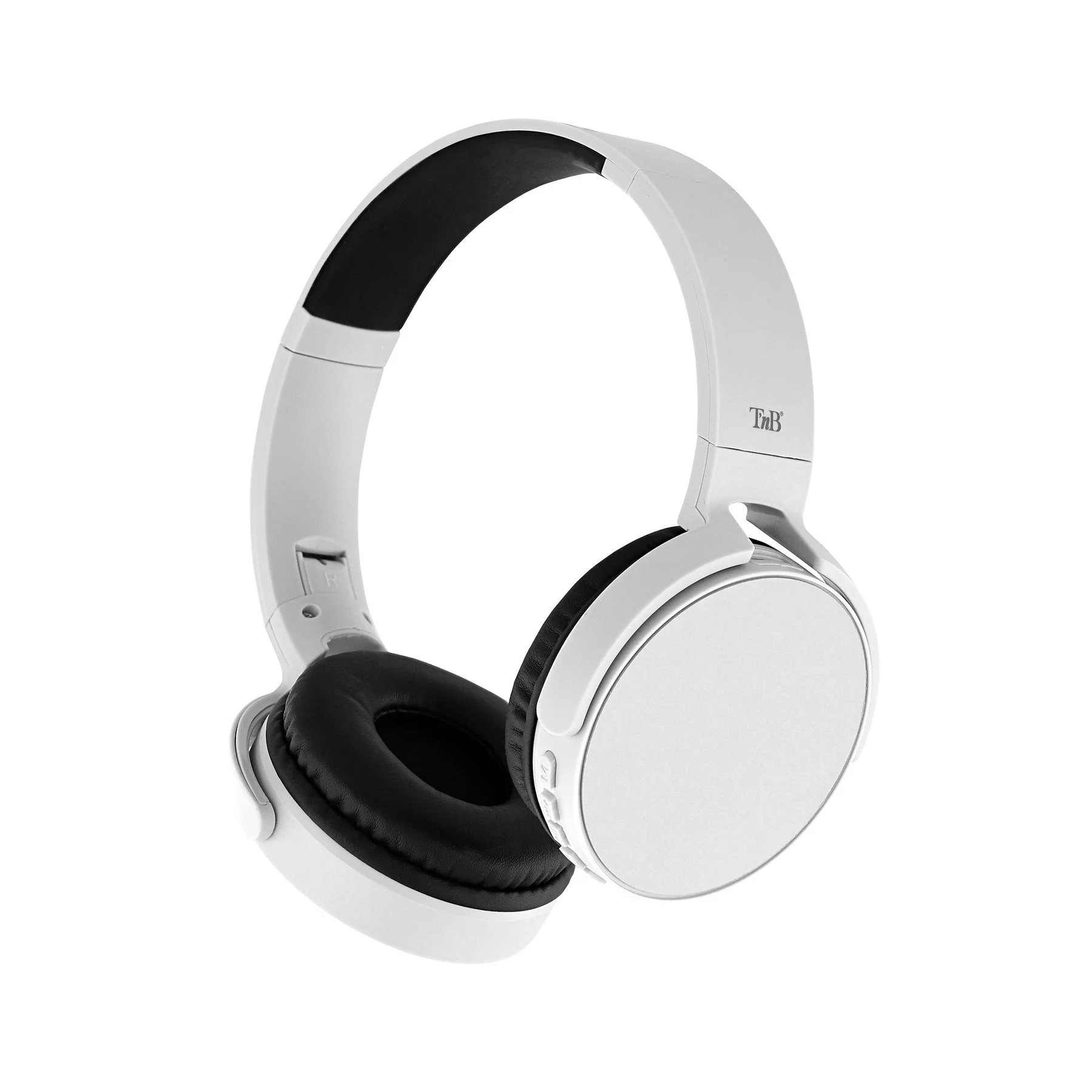 Слушалки TNB Single 2, с микрофон, с Bluetooth, 3.5 mm жак, 85 dB, сребристи