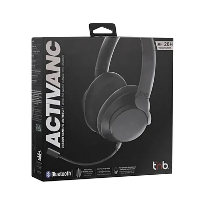 Слушалки TNB Active Anc, Bluetooth, с микрофон