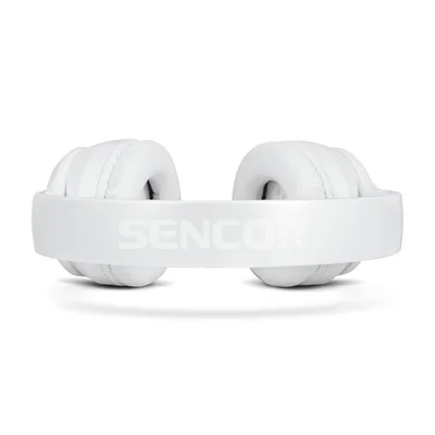 Слушалки Sencor SEP 710BT WH, безжични, Micro USB, 99 dB, бели