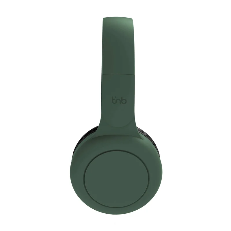 Слушалки TNB Tonality, безжични, USB Type-C, 105 dB, зелени