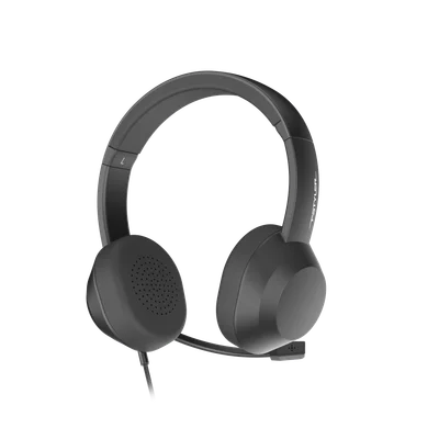 Слушалки A4Tech Fstyler FH150U, USB, с кабел 2 m и микрофон, 98 dB, черни
