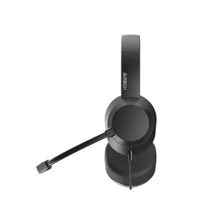 Слушалки A4Tech Fstyler FH150U, USB, с кабел 2 m и микрофон, 98 dB, черни