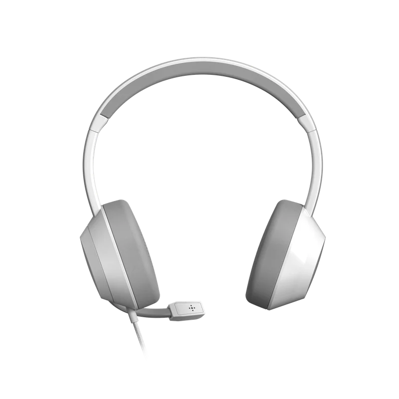 Слушалки A4Tech Fstyler FH150U, USB, с кабел 2 m и микрофон, 98 dB, бели