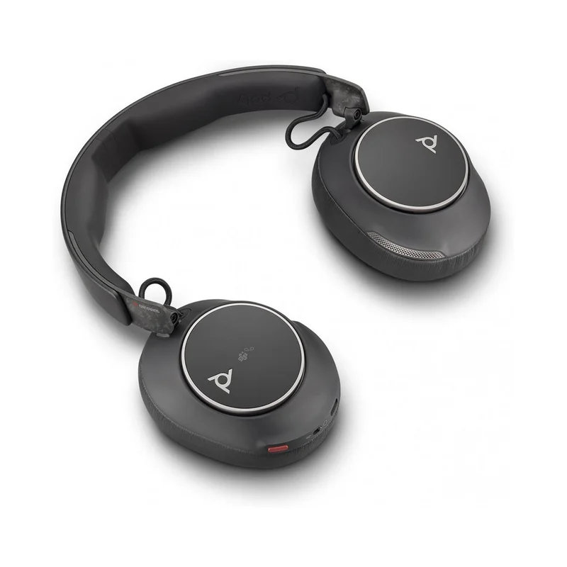 Слушалки HP Poly Voyager Surround 80, Microsoft Teams, USB Type-C + USB Type-C/Type-A адаптер