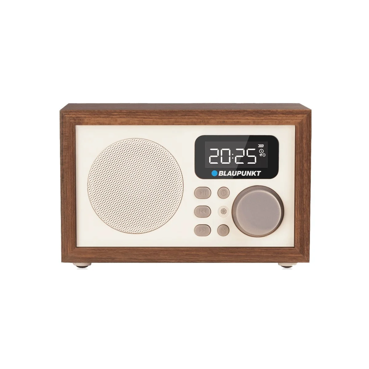 Радио Blaupunkt HR5BR, FM/SD/USB/AUX, с часовник и аларма, 1 W