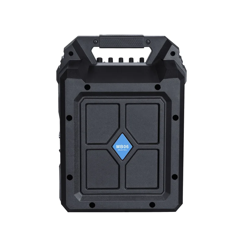 Тонколона Blaupunkt MB06, караоке, с Bluetooth, FM радио, USB/SD/AUX, 500 W, с 1 кабелен микрофон, черна