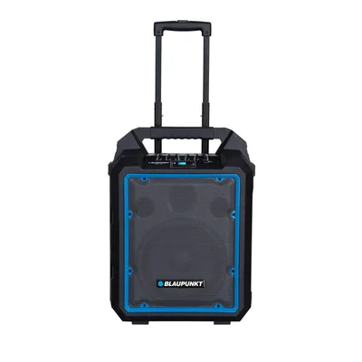 Тонколона Blaupunkt MB10, преносима, караоке, 600 W, с 1 кабелен микрофон, черна