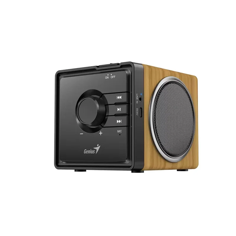 Genius Тонколона SP-916BT, преносима, дървесна