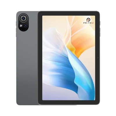 Таблет Pritom D20, 10.1'', IPS WXGA, 128 GB, 6 GB RAM, Android 15, сребрист