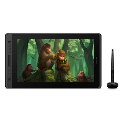 Графичен таблет Huion Kamvas Pro 16, 15.6'', черно-сребрист