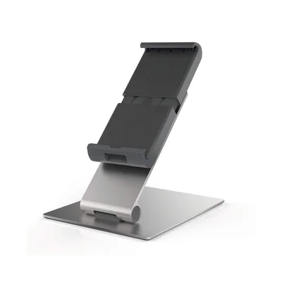 Поставка за таблет Durable Table, за маса или бюро, минимален диaгонал 7 инча, максимално тегло 1 kg, сребриста