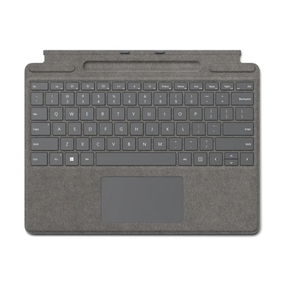 Комплект клавиатура Microsoft - стилус за таблет Surface Pro 9/10, EN, платина