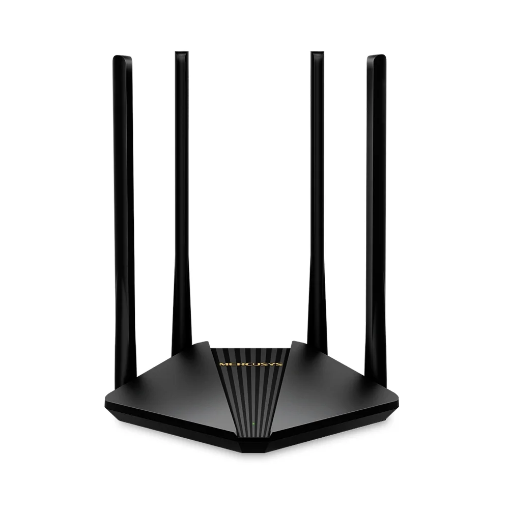 Рутер Mercusys MR30G, AC1200, безжичен, 4 антени, 2.4/5 GHz, черен