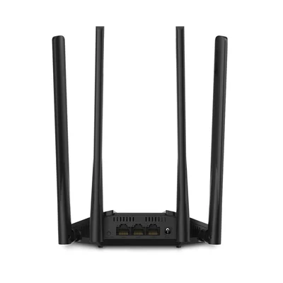 Рутер Mercusys MR30G, AC1200, безжичен, 4 антени, 2.4/5 GHz, черен