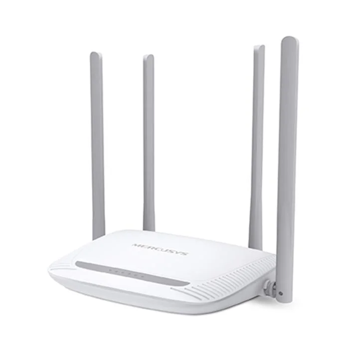Рутер Mercusys MW325R N300, безжичен, 4 антени, 2.4 GHz, черен