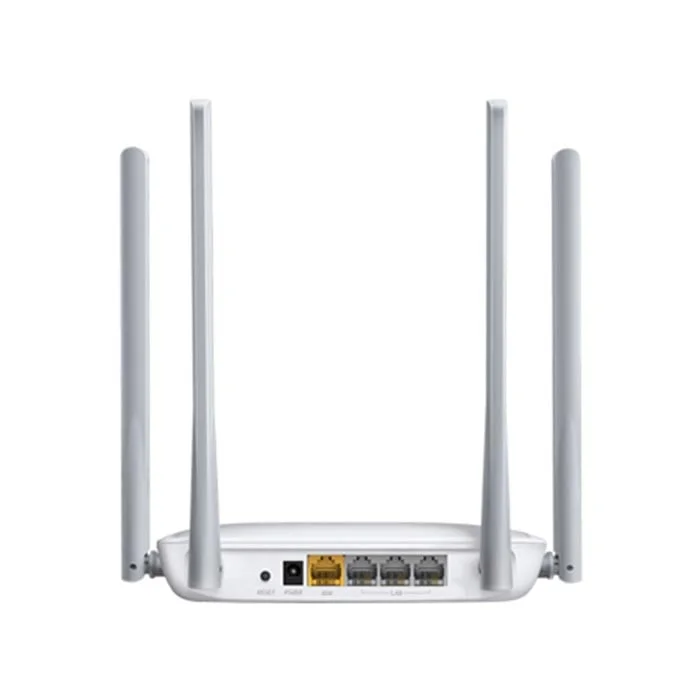 Рутер Mercusys MW325R N300, безжичен, 4 антени, 2.4 GHz, черен