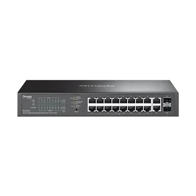 Комутатор Tp-Link ES220GP, 20 порта, Poe, 1000 Mbps