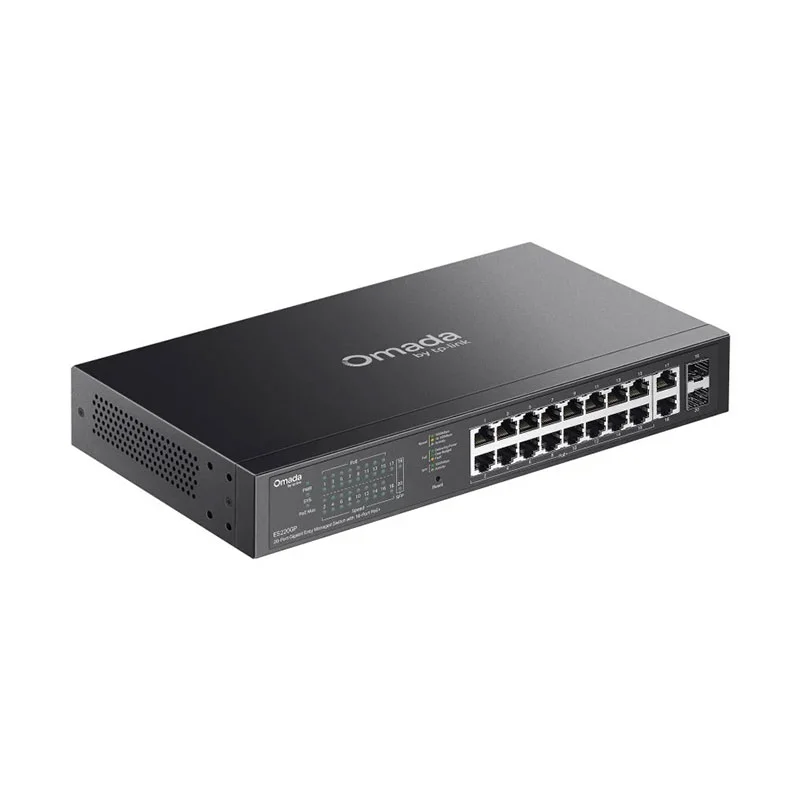 Комутатор Tp-Link ES220GP, 20 порта, Poe, 1000 Mbps