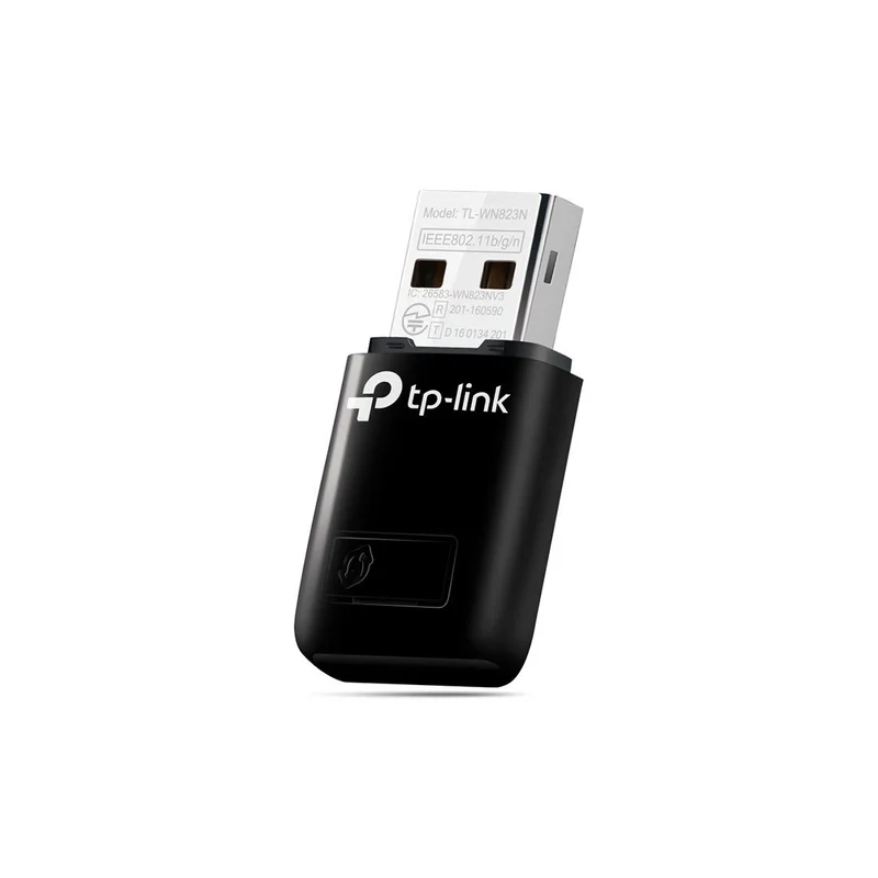 Безжичен адаптер TP-Link TL-WN823N Mini, Wi-Fi, USB Type-A, 300 Mbps