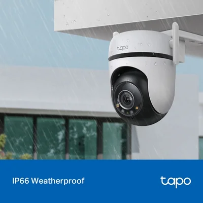 Охранителна камера Tp-Link Tapo C520WS, Pan/Tilt, 4MP, 3.2 mm, Wi-Fi, IP66