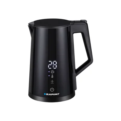 Електрическа кана за вода Blaupunkt EKD601, метална, 2200 W, 1.7 L, черна