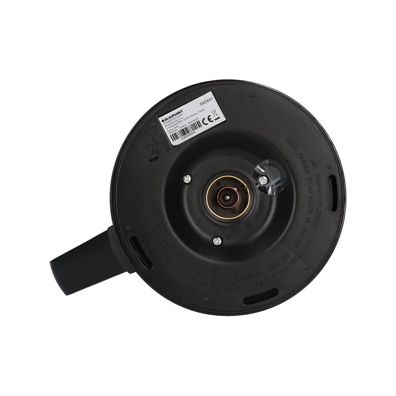 Електрическа кана за вода Blaupunkt EKD601, метална, 2200 W, 1.7 L, черна