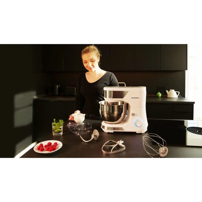 Миксер Blaupunkt SMM501, с купа, 5 L, 1500 W, бял