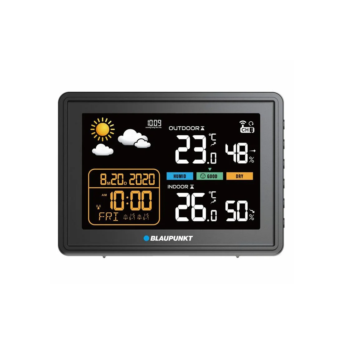 Метеостанция Blaupunkt WS30BK, с 1 сензор, 5 V