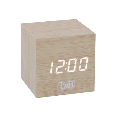 Часовник TNB Joy Cube, електронен, LED