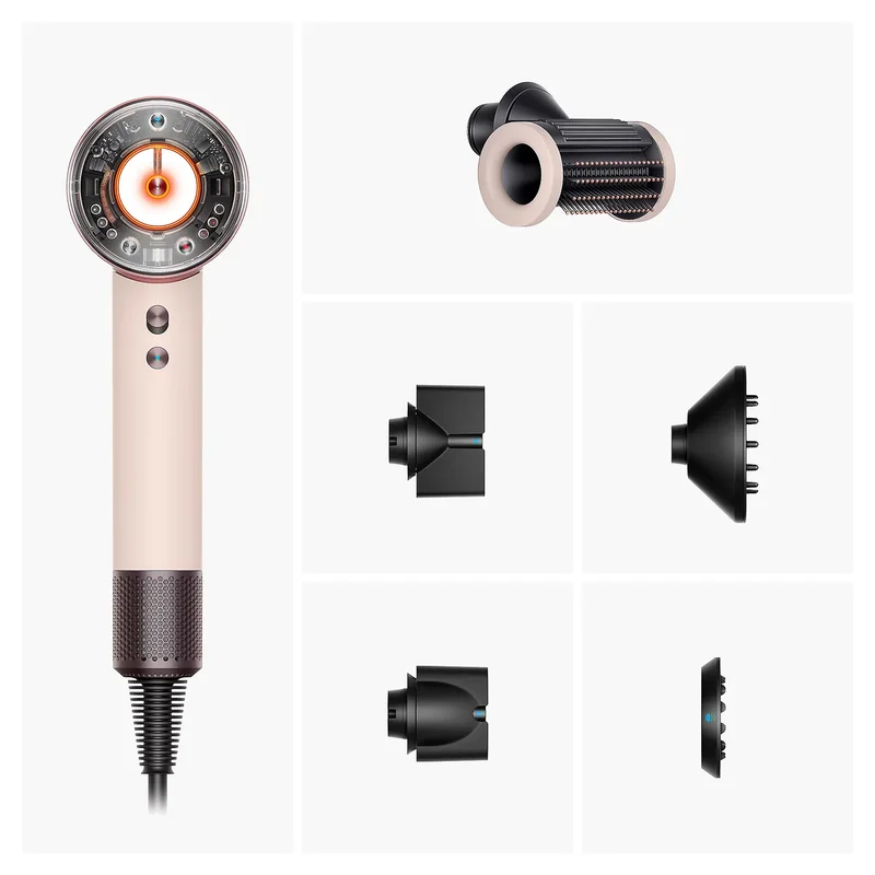 Сешоар Dyson HD16 Supersonic Nural T1/T2, розово-златист
