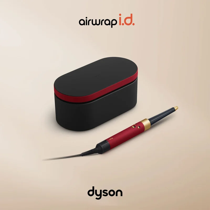 Маша за коса Dyson HS08 T1/T2, мултифункционална, червено-златиста