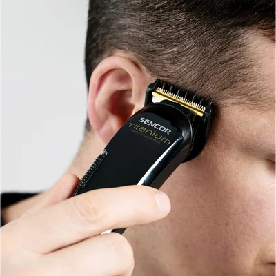 Машинка за подстригване Sencor SHP 8305BK, с 12 приставки