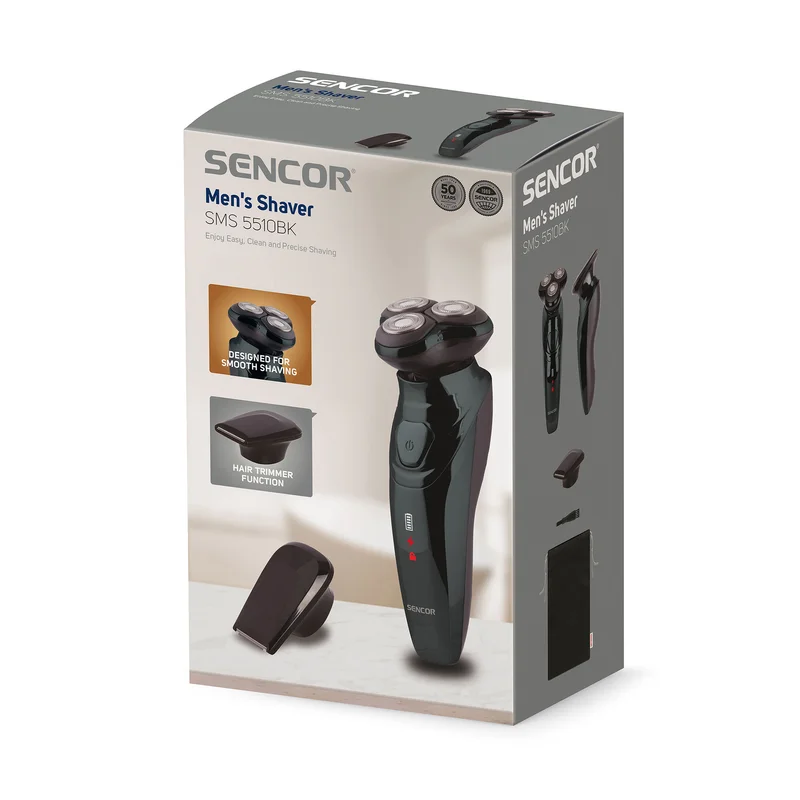 Самобръсначка Sencor SMS 5510BK, електрическа