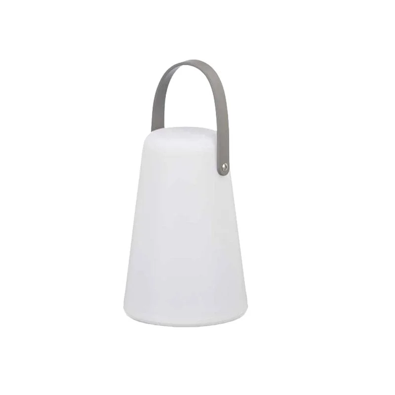 Настолна лампа Giftdecor, LED, със сива дръжка