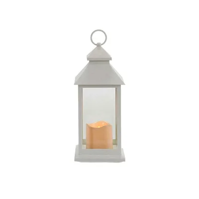 Фенер Giftdecor, голям, пластмасов, LED, асорти