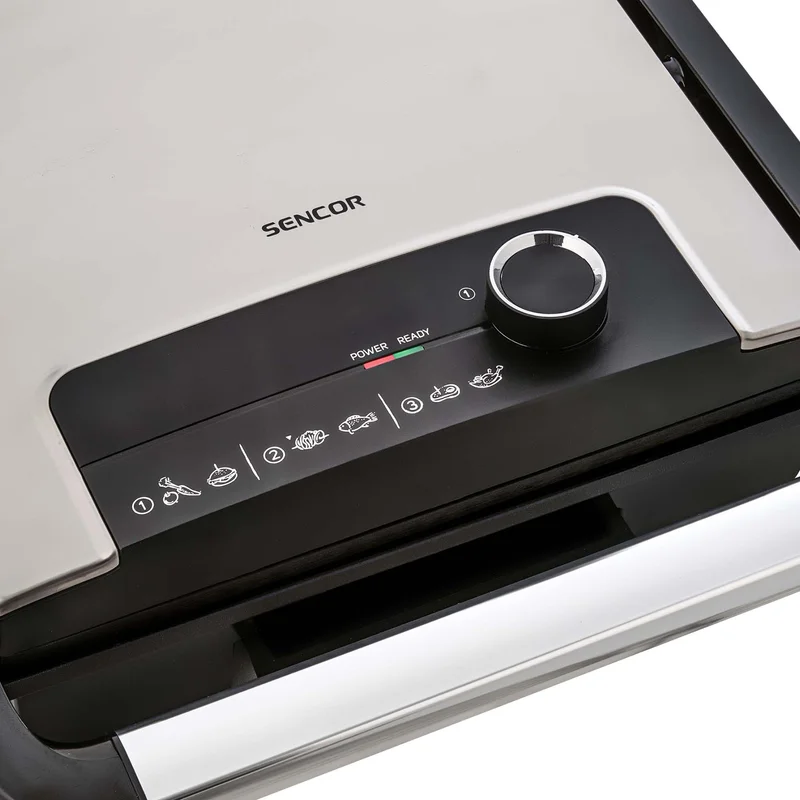 Грил преса Sencor SBG 3710SS, 2000 W