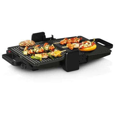 Грил Bosch TCG3323, 2000 W, черен