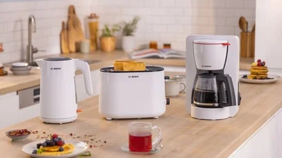 Тостер Bosch MyMoment TAT2M121, бял