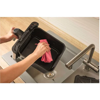 Уред за здравословно готвене Sencor Air Fryer SFR 1250BK, 2 х 5.8 L, 3000 W, черен