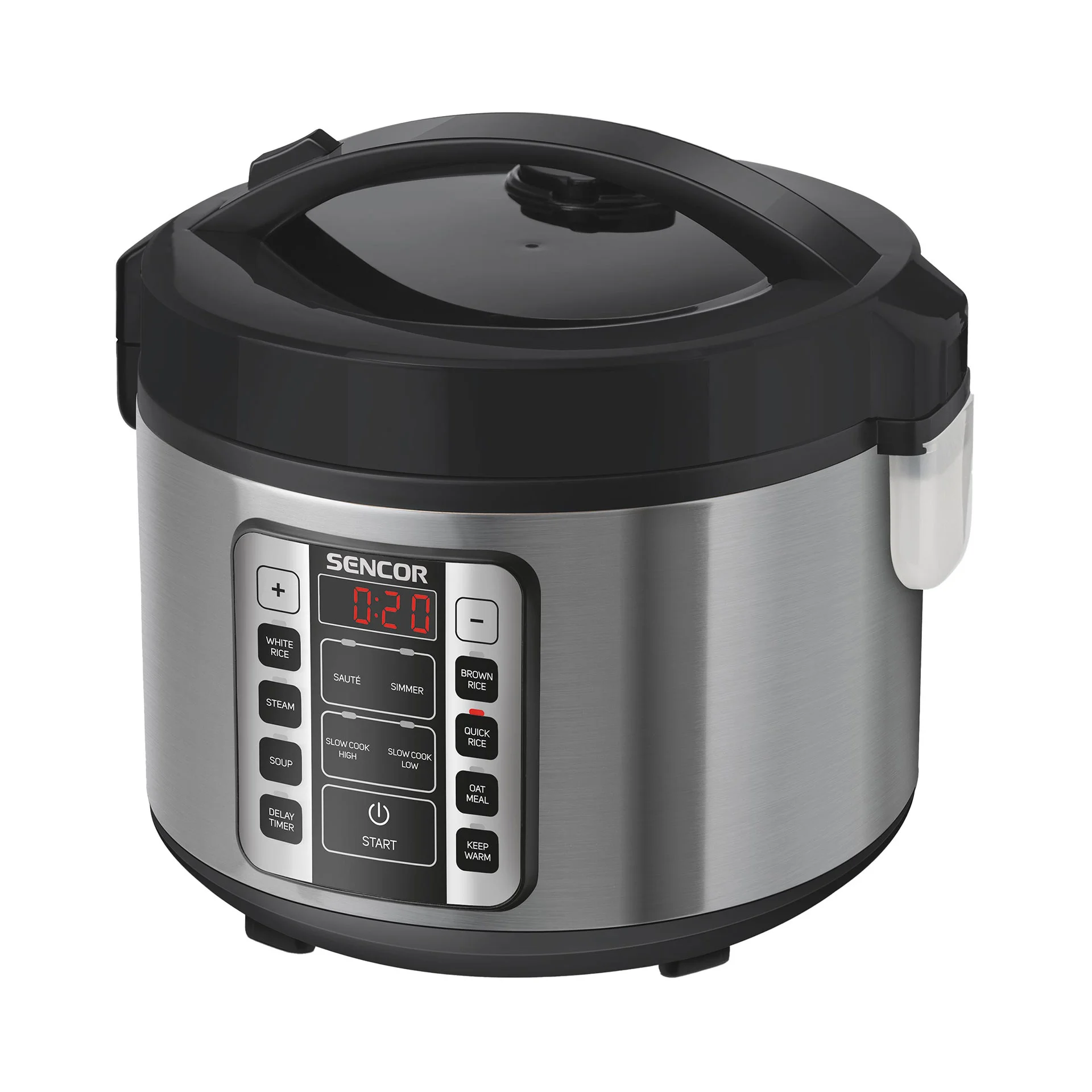 Оризоварка Sencor SRM 3151BK, 1.5 L, 700 W, с 11 програми