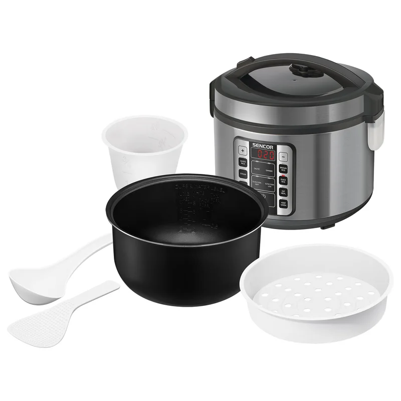 Оризоварка Sencor SRM 3151BK, 1.5 L, 700 W, с 11 програми