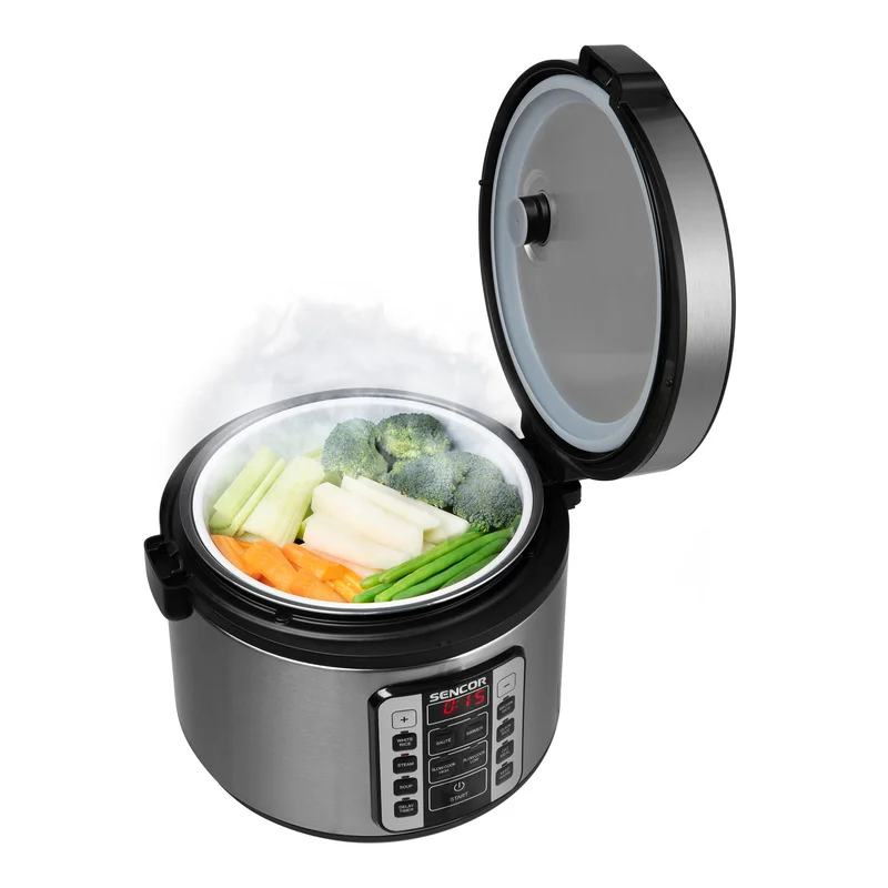 Оризоварка Sencor SRM 3151BK, 1.5 L, 700 W, с 11 програми