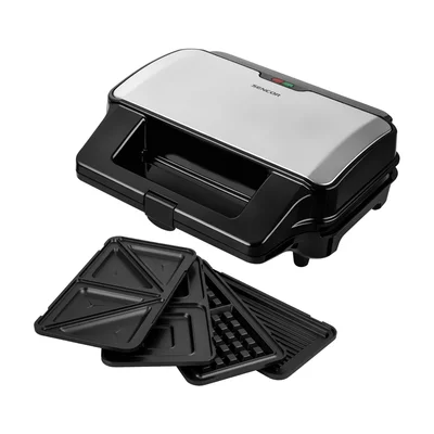 Сандвич грил преса Sencor SSM 9940SS, 4 в 1, 900 W, инокс