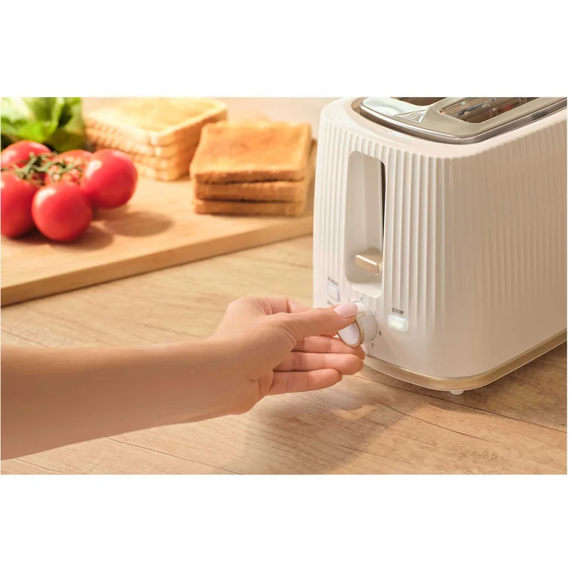 Тостер Sencor STS 7510WH, с 2 отвора, 7 степени, 930 W, бял
