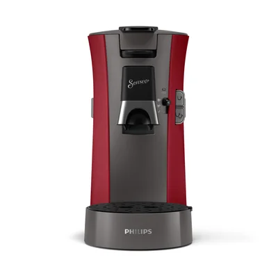 Кафе машина Senseo Select Deep CSA230/91, червена