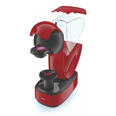 Кафе машина Krups Infinissima KP170510, 1500 W, налягане на помпата 15 бара, червена