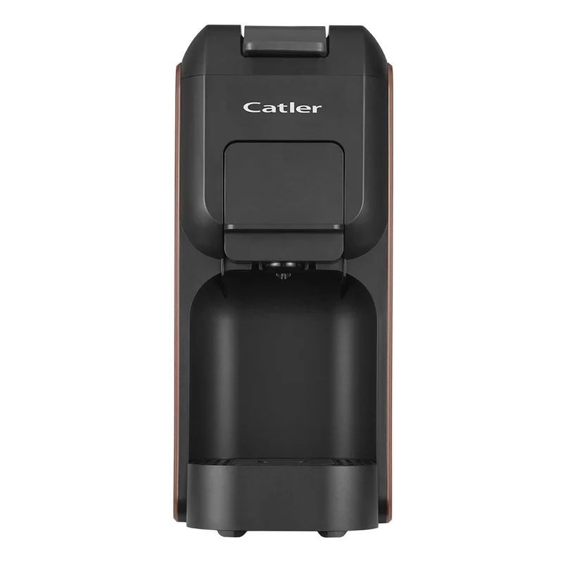 Кафе машина Catler ES701, за капсули Dolce Gusto, Nespresso, Caffissimo, 1350 W, налягане на помпата 15 бара, кафява