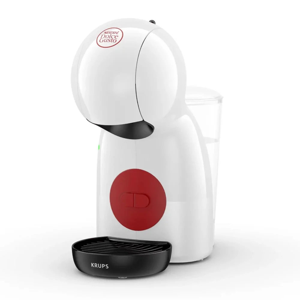 Кафе машина Krups Dolce Gusto Piccolo KP1A3110, 1600 W, налягане на помпата 15 бара, бяло-червена