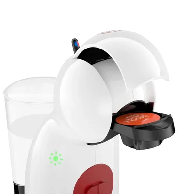 Кафе машина Krups Dolce Gusto Piccolo KP1A3110, 1600 W, налягане на помпата 15 бара, бяло-червена