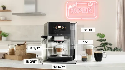 Bosch Кафе автомат VeroCafe TQE80703, серия 8